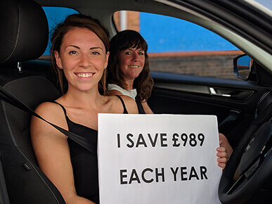 Sarah and Kate save £989 with Liftshare