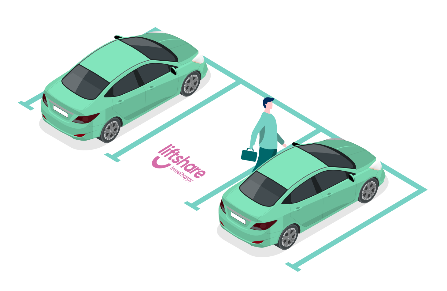Smart Parking illustration