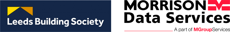 Leeds Building Society & Morrison Data Services Logo
